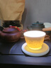 蕉夏景德镇十二生肖主人杯单杯高端功夫茶杯子素烧陶瓷茶具白瓷建盏杯 生肖-虎 实拍图