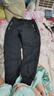 稻草人（MEXICAN）休闲裤子男青年加绒裤男加厚保暖棉裤防风防水裤 灰色束脚 3XL  实拍图