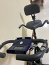 雷克 室内动感单车家用磁控健身车静音可折叠卧式运动自行车健身器材 BC22002海军蓝（带心率无拉绳） 实拍图