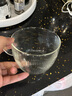 九土 简约透明玻璃早餐杯牛奶杯可加热带把酸奶燕麦杯带盖大容量水杯 早餐杯 实拍图