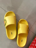 B.Duck小黄鸭童鞋儿童拖鞋男女童四季室内家居鞋浴室一字拖5916黄色40 实拍图