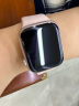 Apple/苹果 Watch Series 9 智能手表GPS+蜂窝款45毫米粉色铝金属表壳亮粉色运动型表带M/L MRPD3CH/A 实拍图