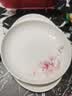 华光 陶瓷 面碗汤碗碟盘筷勺 高档骨瓷餐具家用 结婚瓷器 花好月圆 9英寸浅碗【单只】 实拍图
