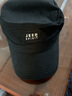 jeep吉普 帽子男士全封口平顶帽户外休闲帽子冬季纯色刺绣鸭舌帽 黑色 2XL(60-62CM) 实拍图