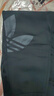 adidas情侣款经典宽松舒适抓绒束脚运动裤男女秋季阿迪达斯三叶草   黑色   3XL 实拍图