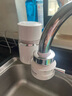 松下（Panasonic）净水器家用水龙头过滤器自来水前置过滤器卫生间厨房宿舍公寓家用可清洗滤芯TK-EUNJN2S（N） 【一机四芯】银色 实拍图