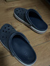 卡骆驰（CROCS）洞洞鞋男鞋女鞋 26夏季新款运动鞋平底沙滩鞋透气情侣凉鞋拖鞋子 经典Clog克骆格-大气灰-现货速发 43-44 实拍图