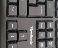 优派（ViewSonic）CU1250有线键鼠套装 商务办公键盘鼠标防泼溅人体工学简约时尚优派键盘 黑色 晒单实拍图