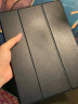 CangHua ipad air2/1保护套 iPad6/5保护壳9.7英寸苹果平板电脑三折支架超薄全包防摔皮套 CK21-黑色 实拍图