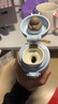 膳魔师（THERMOS）保温杯大容量男女不锈钢杯子学生水杯车载便携可定制TCMD 银灰蓝 500ml 实拍图
