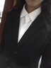 普妮姿黑色小西装套装女新款职业装大学生职场面试正装工作服西服外套秋 单件黑色西装 L 【建议98-107斤】 实拍图
