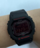 卡西欧（CASIO）手表男士G-SHOCK经典小方块树脂系列运动电子表GW-B5600HR-1PR 实拍图