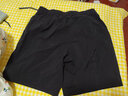 蕉内凉皮5系男士短裤凉感透湿防水短裤男户外运动五分裤男夏季 黑色 XL 实拍图