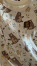 Aengbay昂贝 婴儿衣服新生儿连体纯棉无骨宝宝秋装睡衣哈衣爬服初生爬服 贝比熊熊 90cm 实拍图