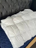 匈牙利正品羽绒被95白鹅绒100%冬被五星级酒店加厚保暖抗菌春秋被 纯洁白静音120支全棉白鹅绒 200*230cm【冬被约充绒1600g】 实拍图