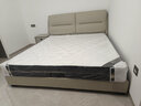 纽虹广东佛山家具意式1.8米真皮床现代简约主卧双人大床2*2.2米婚床 床+21cm记忆棉零压独立弹簧床垫+1柜 1.8*2.0m框架结构【升级15cm加宽床板】 实拍图