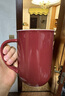 VIVA scandinavia耐热高温陶瓷杯子 茶水分离泡茶杯大容量550m教师中秋节生日礼物 酒红色 实拍图