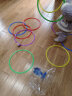 马丁兄弟 儿童户外玩具跳房子跳圈玩具幼儿园感统训练跳格子 10圈+10扣 实拍图