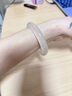 涵韵珠宝冰种玉髓手镯香槟金玛瑙玉手镯冰透玉镯子七夕情人节礼物送女友 52-53mm 实拍图