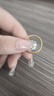 世纪缘足金古法传承素圈磨砂黄金戒指男女款情侣指环对戒【实心款】 1.67g【圈号13】多退少补 带国检 实拍图