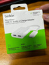 贝尔金（BELKIN）Type-C耳机转接头 3.5mm音频转换器充电听歌二合一适用于苹果iPhone16 全新 iPad Pro & iPad Air 双Type-C白色 实拍图