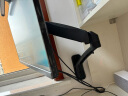 Brateck北弧 显示器壁挂支架 电脑显示器支架壁挂 电脑支架升降 显示屏幕支架 台式增高架 LDA31 实拍图