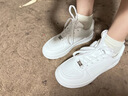 环球女鞋板鞋小白鞋子女厚底春夏季新款空军一号鞋子白色休闲运动鞋女 白色 【90%买家选择】 38 【标准码】公主请下单 实拍图