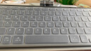 B.O.W航世 HW098C 轻薄小巧无线键盘 巧克力按键便携办公家用通用键盘 灰黑色 实拍图