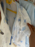 全棉时代新生婴儿睡衣春装男女满月宝宝和尚服连体衣服婴幼儿和袍 天空蓝+萌萌星空蓝（短款） 66cm（适合3-6个月） 晒单实拍图