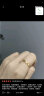 中国黄金（CHINA GOLD）四叶草黄金戒指女新款足金素圈指环活口母亲节生日礼物送女友妈妈 【京速达】四叶草戒指 约2.1g 晒单实拍图