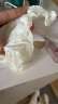 乌斯京（WOLSGIN）一次性手套丁腈橡胶食品级加厚耐用厨房家务丁晴白色100只中码 晒单实拍图