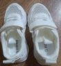 哈比熊童鞋夏季单网小白鞋儿童运动鞋透气男童鞋GU7577 白色27码 晒单实拍图