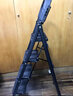 Honey Cute梯子家用人字梯室内楼梯多功能可折叠加厚加粗加宽踏板梯子 四步梯黑色【碳钢 加宽踏板】 实拍图
