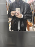 迪伽达美式复古夹克男韩版潮流时尚秋冬新款皮衣男ins宽松百搭个性外套 WYXH-Y7714黑色 常规 XL [建议105斤-120斤】 实拍图