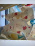 童泰秋冬季婴儿衣服新生儿0-6个月保暖宝宝连体衣哈衣 红色 52cm 实拍图