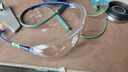 3M10434护目镜 防雾防冲击飞溅工业打磨工厂防沙尘舒适型劳保眼镜 实拍图