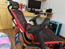 保友办公家具电竞金豪雄鹰X9 久坐舒适人体工学椅电竞椅子游戏椅电脑椅 赤道红 实拍图
