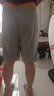 佐尚鸟短裤男夏季百搭运动冰丝裤宽松速干五分裤青年潮流休闲篮球沙滩裤 黑色+浅灰 5XL-建议180-200斤左右 实拍图
