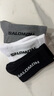 萨洛蒙（Salomon）男女款 户外运动休闲舒适透气长筒袜子 EVERYDAY CREW 3-PACK 混合灰 C20862 S 实拍图