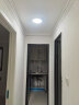 索亚达 LED吸顶灯超薄防潮防蚊虫三防阳台圆形浴卧室厨房卫生间客厅灯具 白色23cm16瓦 白光 实拍图