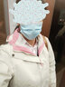 西域骆驼（VANCAMEL）三合一防风冲锋衣款男女夹克加厚保暖可拆卸登山服滑雪服运动外套 KY09S雪柔粉/深蓝-女 L 实拍图