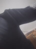 皮尔卡丹（pierre cardin）毛衣男秋冬季款打底针织衫男宽松半高领男装毛线衣加厚保暖衣服 黑色+灰色【两件更划算】 2XL （建议150-165斤） 实拍图