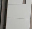 米客米家（MIKEMIJIA）实木鞋柜家用门口现代简约玄关柜入户一体靠墙2024新款收纳柜鞋架 【实木生态板】天辰灰+暖白100CM 组装(自行组装) 实拍图