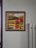帝旗 欧式客厅装饰画现代家居卧室餐厅两联壁画美式挂画手绘风景油画 B款单幅 60X60-现货 实拍图
