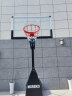 MOREKO 球框标准高度成人可扣篮户外家用室内可升降可移动培训篮球架 钢化玻璃（137*81cm）+铁底+粗网 晒单实拍图