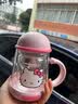 杯具熊（BEDDYBEAR）正品玻璃杯女士双层耐热防烫玻璃杯子茶水分离水杯带茶隔办公室带 KT 350ml 礼品袋 实拍图