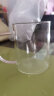 京东京造六色杯套装咖啡杯饮用玻璃水杯高颜值杯子泡茶杯牛奶杯300ml*6 实拍图