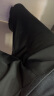 猫人（MiiOW）休闲裤男士春夏季薄款直筒长裤透气速干运动裤子男 黑色 2XL  晒单实拍图