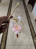 华峻宇 中秋节灯笼古风小灯笼兔子儿童手提灯笼手工diy材料包小花灯装饰 古风花灯（玉兔粉） 实拍图