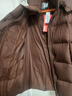 美力城暖天鹅泡芙羽绒服中长款女高端90鹅绒加厚外套保暖157 棕色 S （95-110斤） 实拍图